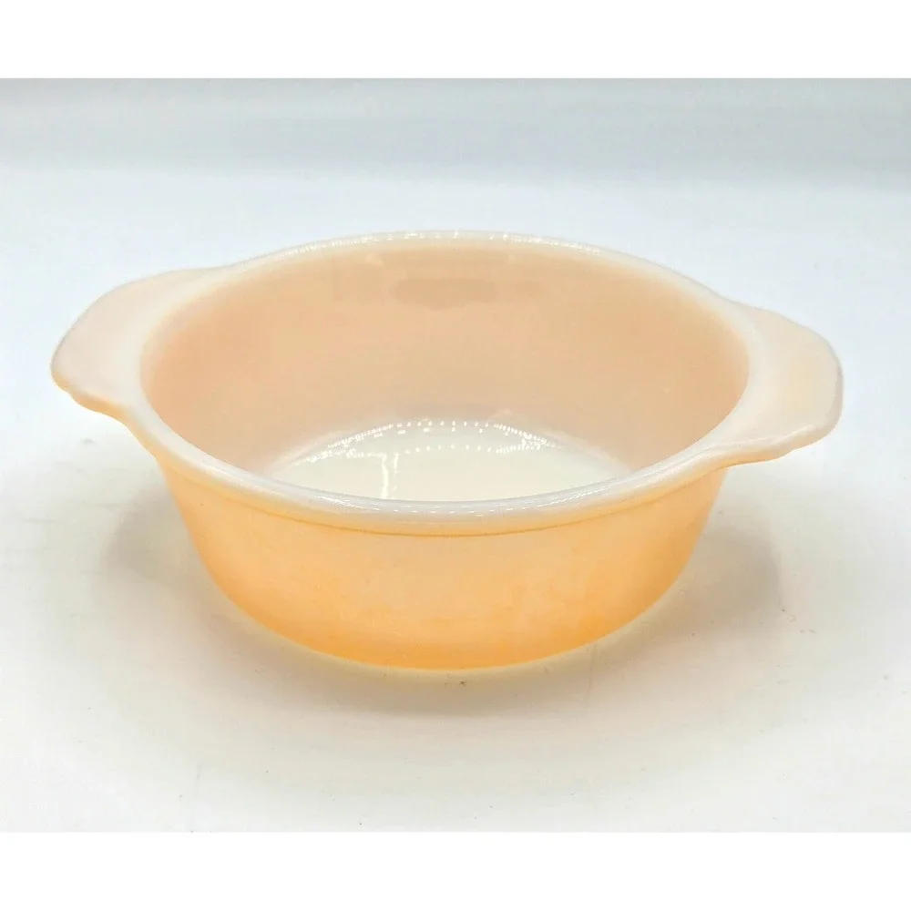 VINTAGE Fire-King Peach Luster Lot (3 Pieces)‎
